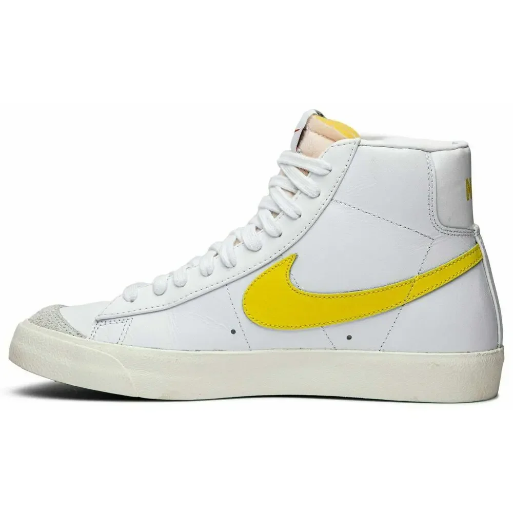 NIKE Blazer Mid '77 Vintage Opti Yellow Men's Size 4 Women's 5.5 BQ6806-101